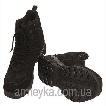 Берці Trooper 5" чорні, замшеві, Mil-Tec Німеччина