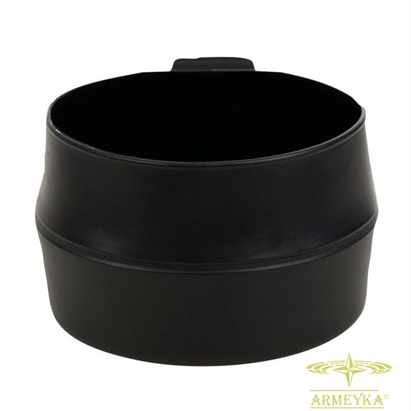 Кухоль складний wildo fold-a-cup® 600 ml. чорний харчовий пластик Швеція 14605502 фото