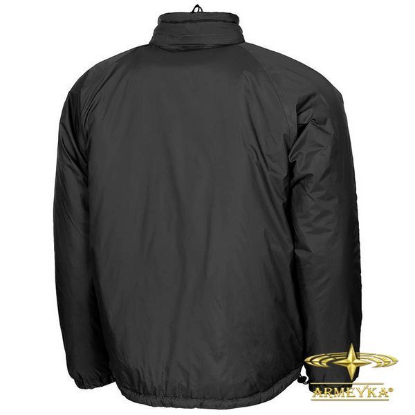 Термокуртка jacket thermal pcs, британских вс (level vii) черный синтетика MFH Германия