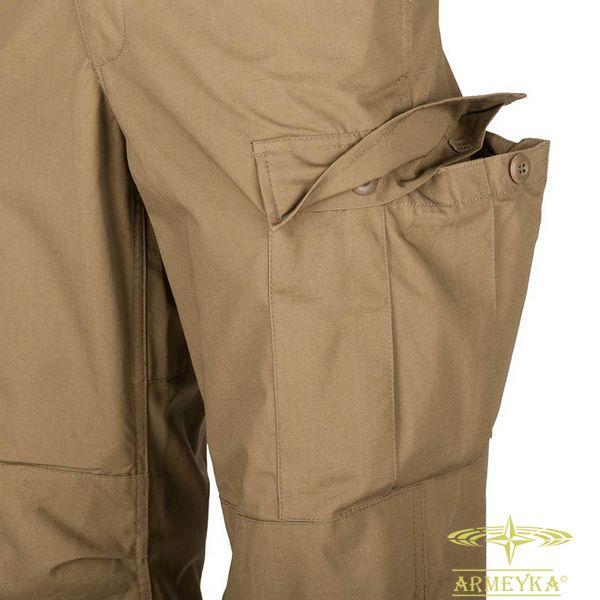 Штани bdu pants polycotton ripstop койот змішаний Helikon-Tex® SPBDUPR11 фото