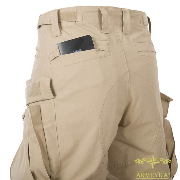 Брюки sfu next pants cotton ripstop хаки хлопок Helikon-Tex® SPSFNCR13 фото