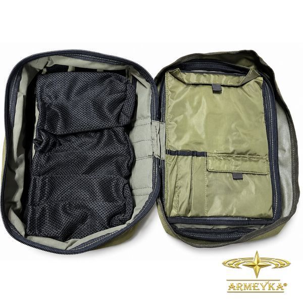 Органайзер медицинский, 12l mmps organiser pocket ii cedar (боковой карман рюкзака) олива кордура Оригинал Голландия