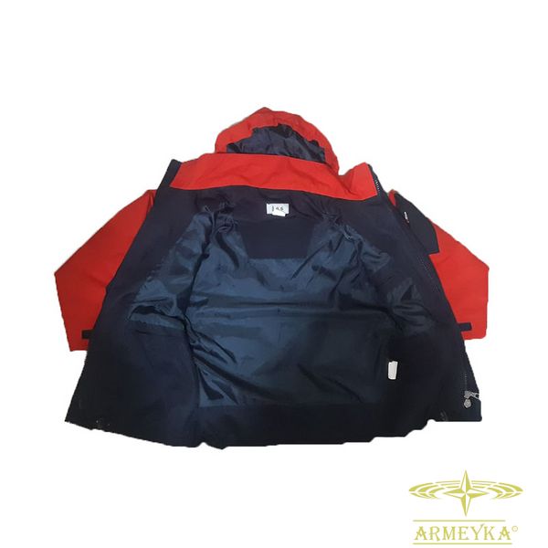 Куртка спасателя (мембранная) красный gore-tex Швейцария 789713 фото