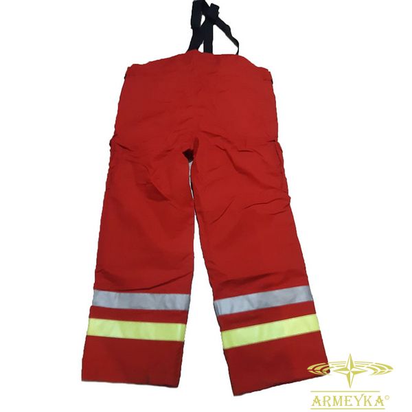Бойовка штани пожежного st protect s.p.a. червоний вогнетривкий Швейцарія H789694 фото