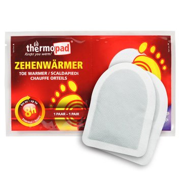 Грілка хімічна для ніг thermopad 8 ч. білий комбі. Німеччина 24788 фото