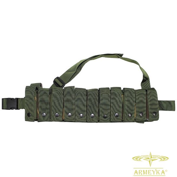 Перенесення для підствольних гранат (бандольєр) 40mm Grenade Bandolier DPM. Великорітанія, Оригінал. 622345622346 фото