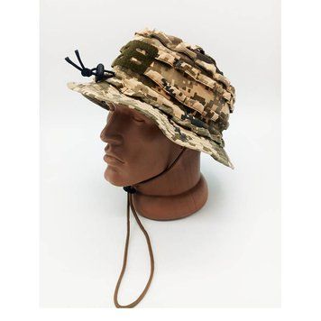 Панама з короткими полями Combat Hat Special Force з сіткою ММ-14 UA