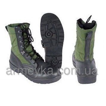 Берці Tropical Boots чорний/оливковий, шкіряні, оригінал (Голландія)