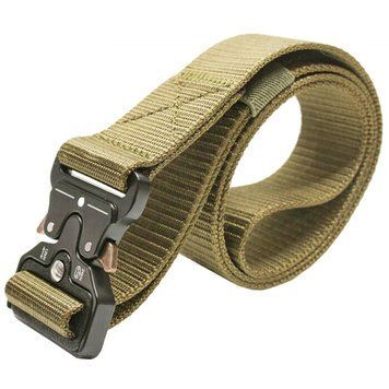 Ремінь тактичний Cobra Lock Belt (металева пряжка, койот). PRC.