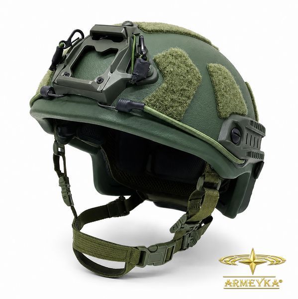 Шлем fast tactical helmet nij iiia олива свмпэ (uhmwpe) PRC