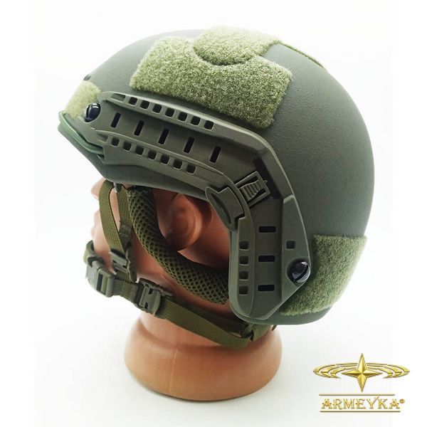 Шлем fast tactical helmet nij iiia олива свмпэ (uhmwpe) PRC
