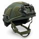 Шлем fast tactical helmet nij iiia олива свмпэ (uhmwpe) PRC 250011B фото 1