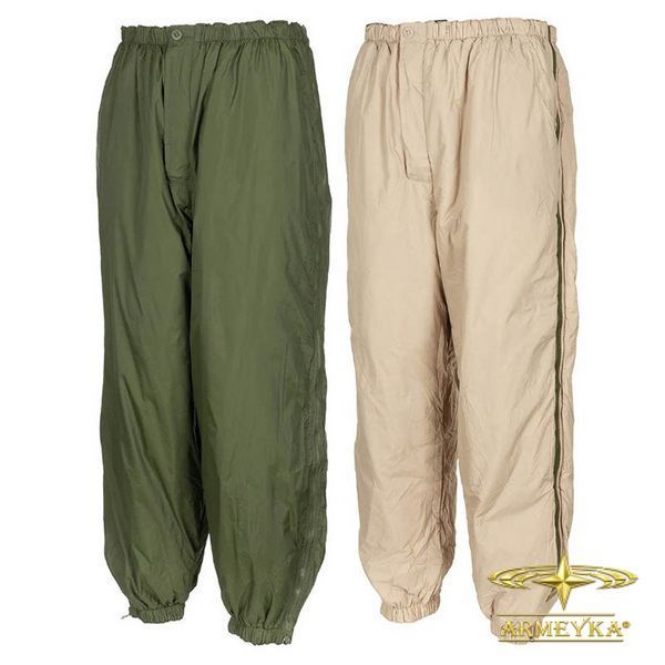 Термоштаны реверсивные level vii reversible thermal pants олива синтетика Оригинал Британия