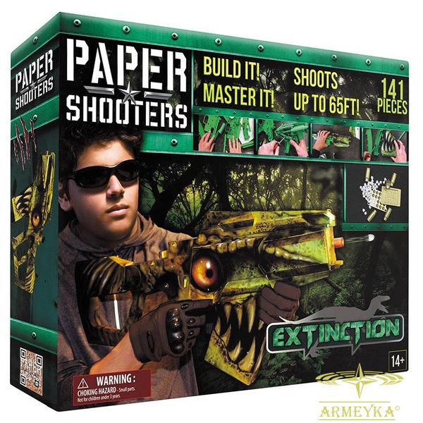 Игрушки автомат paper shooters "guardian extinction" комби. комби. MFH Германия 38500 фото