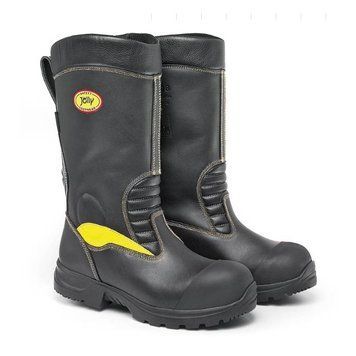 Вогнетрівкі чоботи fire profi boot чорна шкіра Jolly Італія