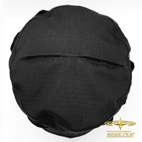 Панама Combat hat special force, трансформер з вушками, чорний. UA