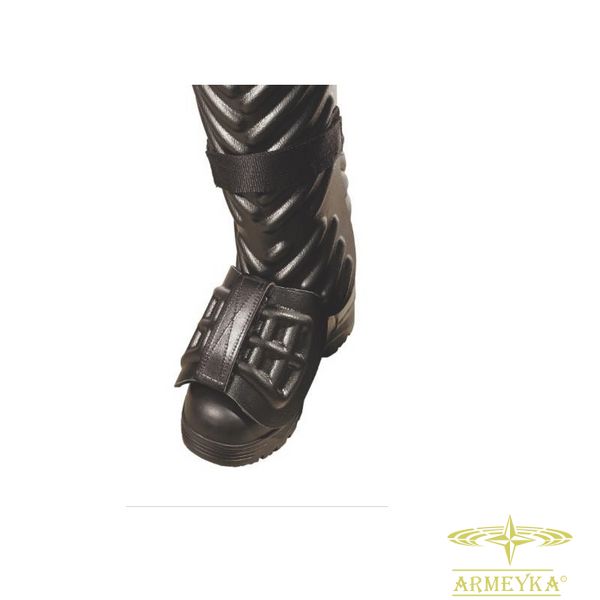 Баллистическая защита обуви deenside limb protector черный пластик Оригинал Британия 124653 фото