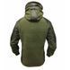 Тактична флісова кофта з капюшоном із вставками Softshell, олива. UA. Y030027B фото 15
