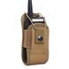 Подсумок для рации molle/ремень койот оксфорд PRC Y300008R фото 1