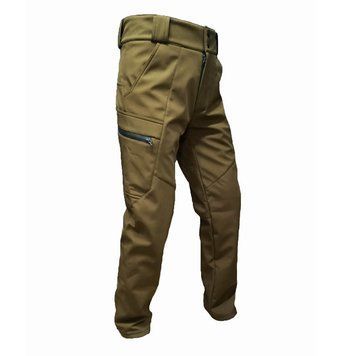 Брюки tactical, ветро/влагостойкие softshell койот софшел UA