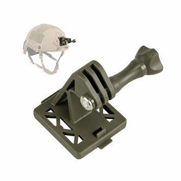 Кріплення NVG на шолом для екшн-камери, олива. PRC.