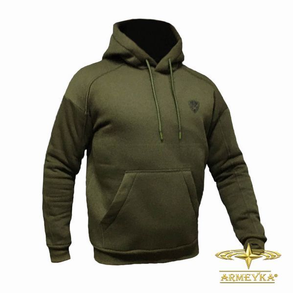 Спортивна кофта Tactical Hoodie з принтом &laquo;Князь Святослав Хоробрий&raquo;, олива UA