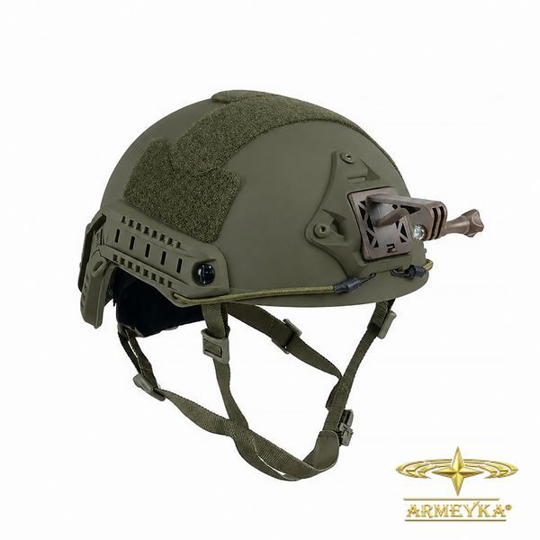 Кріплення NVG на шолом для екшн-камери, олива. PRC.