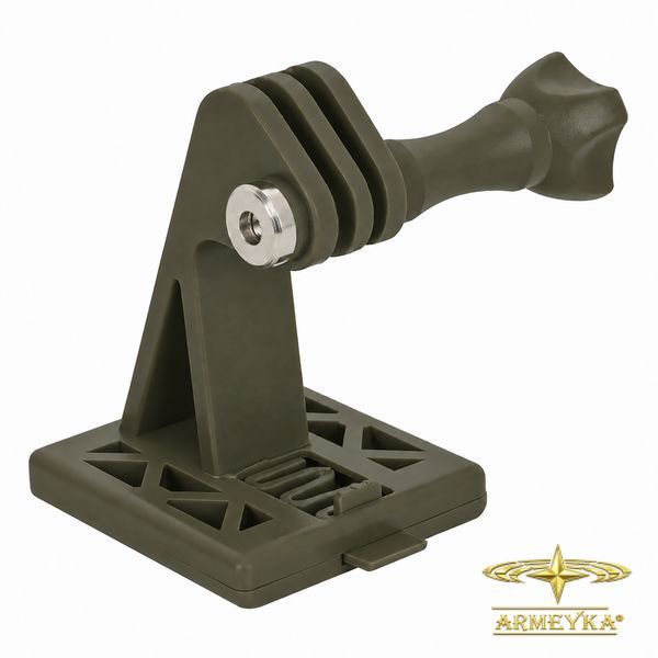 Кріплення NVG на шолом для екшн-камери, олива. PRC.