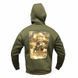 Спортивна кофта Tactical Hoodie з принтом &laquo;Князь Святослав Хоробрий&raquo;, олива UA Y000049B фото 4