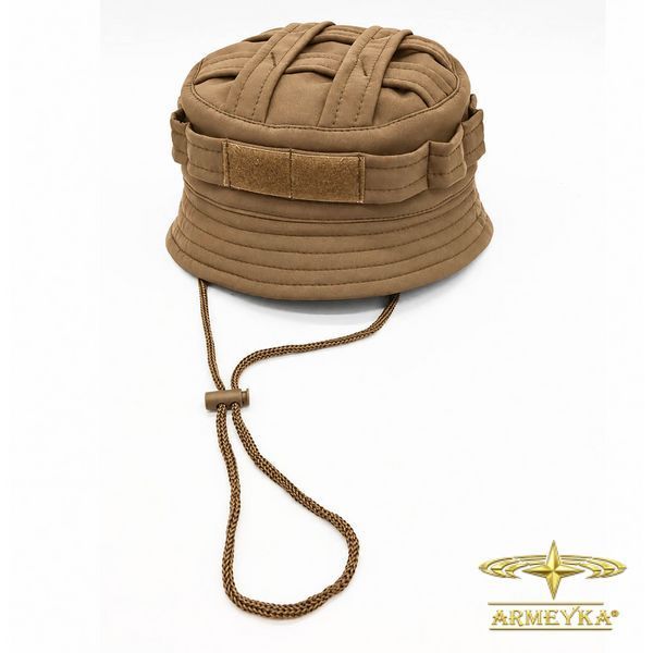 Тактична панама вітро- та вологостійка Combat Hat Special Force, softshell. койот. Україна