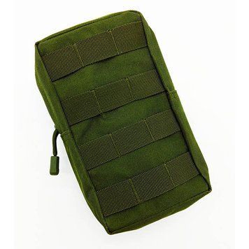 Підсумок вертикальний MOLLE/поясний, олива, Oxford, PRC