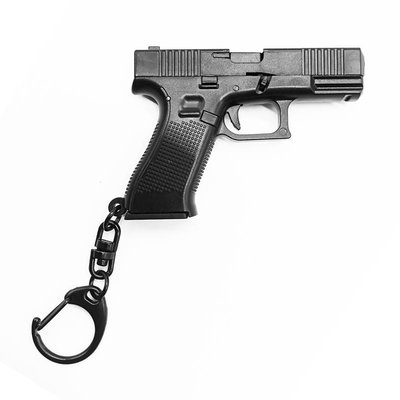 Брелок модель пистолета glock (активная) черный пластик PRC Y280005A фото