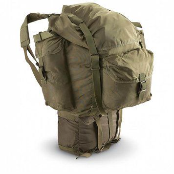 Рюкзак составной kaz-75 oster BH Grorrucksack серый нейлон Оригинал Австрия