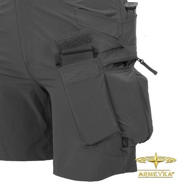 Тактичні шорти Helikon-Tex&reg; OTUS (Outdoor Tactical Ultra Shorts), сірий