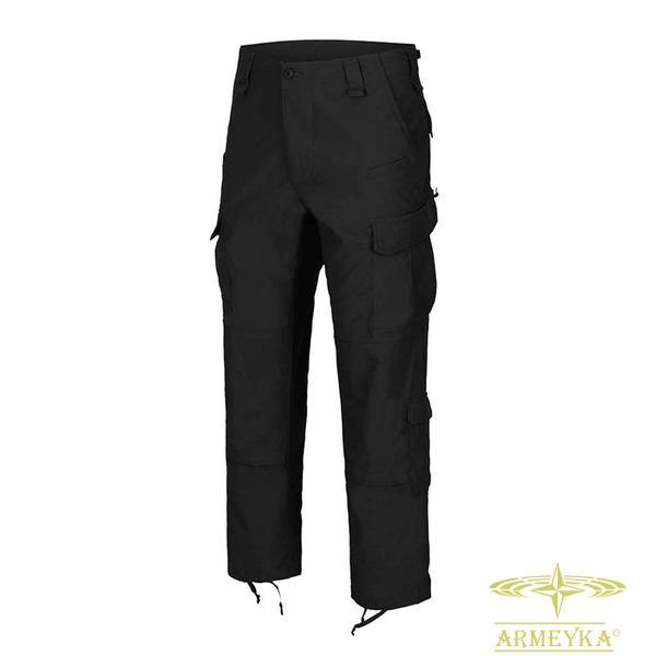 Штани cpu pants polycotton ripstop чорний змішаний Helikon-Tex® SPCPUPR01 фото