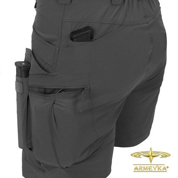 Тактичні шорти Helikon-Tex&reg; OTUS (Outdoor Tactical Ultra Shorts), сірий