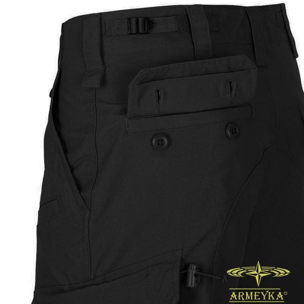 Штани cpu pants polycotton ripstop чорний змішаний Helikon-Tex® SPCPUPR01 фото