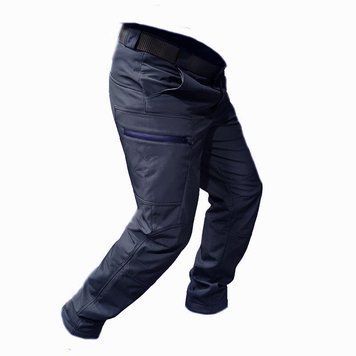 Штани tactical, вітро/вологостійкі softshell темно-синій софтшелл UA