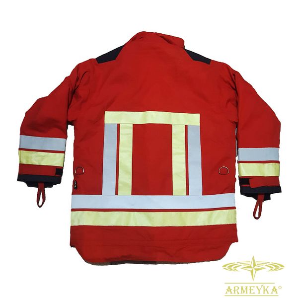 Бойовка куртка пожежного st protect. s.p.a. червоний вогнетривкий Швейцарія K789689 фото