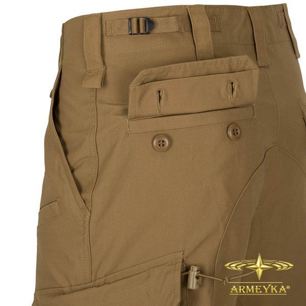 Штани CPU pants PolyCotton Ripstop, койот. Helikon-Tex&reg;.