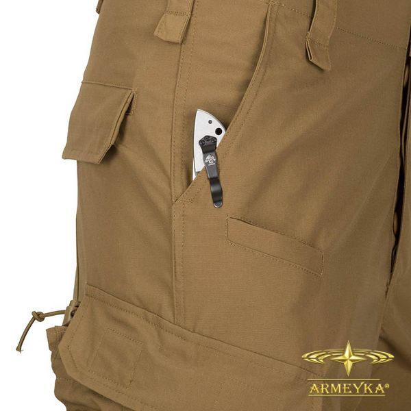 Штани CPU pants PolyCotton Ripstop, койот. Helikon-Tex&reg;.