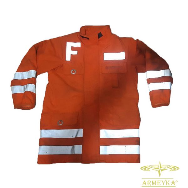 Бойовка куртка пожарного ploucquet оранжевый огнеупорный Швейцария K789714 фото