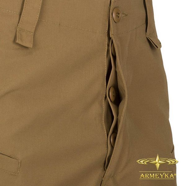Штани CPU pants PolyCotton Ripstop, койот. Helikon-Tex&reg;.