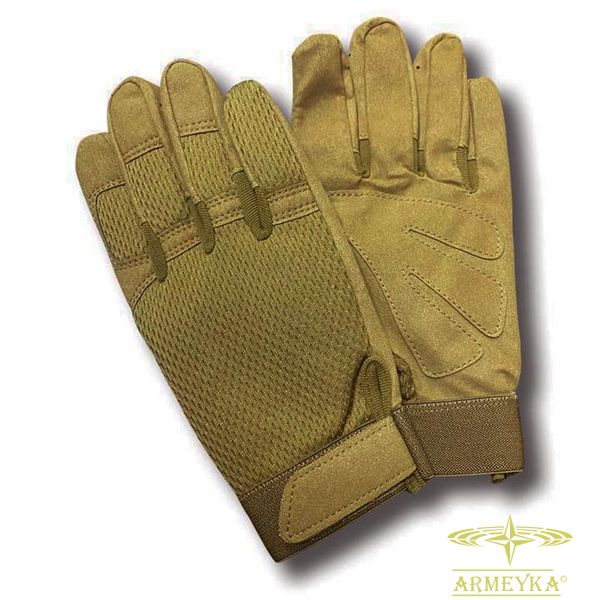 Рукавички light gloves койот синтетична шкіра PRC Y150002R фото