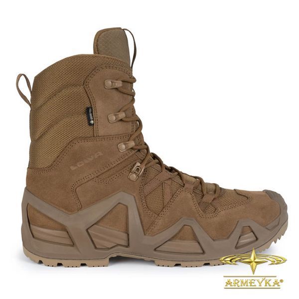 Берцы zephyr gtx&reg; hi tf coyote op замш+gore-tex LOWA оригинал Германия