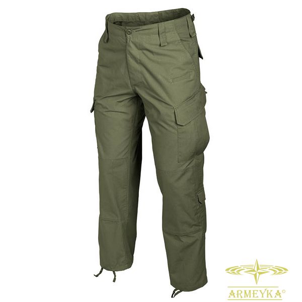 Штани cpu pants polycotton ripstop олива змішаний Helikon-Tex® SPCPUPR02 фото