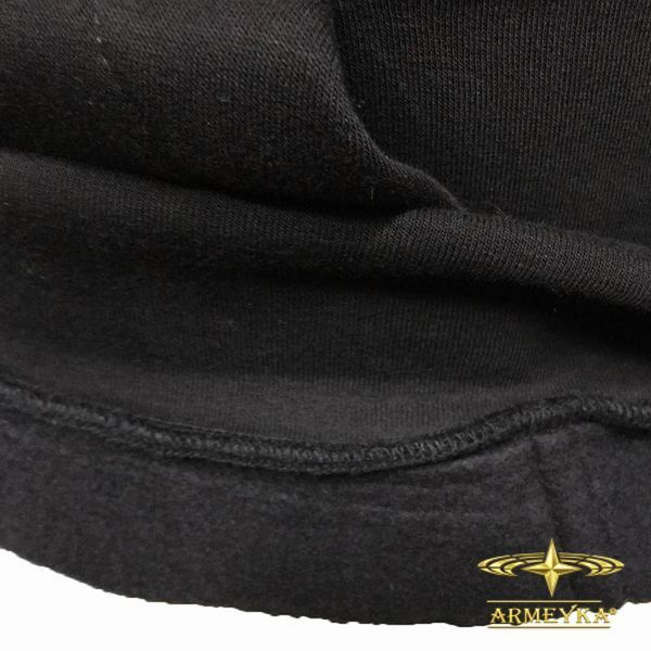 Спортивна кофта Tactical Hoodie з принтом "Spartan Warrior", чорна UA