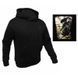 Спортивна кофта Tactical Hoodie з принтом "Spartan Warrior", чорна UA Y000050A фото 1