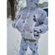 Маскировочный костюм зимний (с кавером на шлем) клякса полиэстер waterproof UA 107640 фото 7