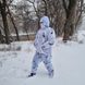 Маскувальний костюм зимовий (з кавером на шолом) ляпка поліестер waterproof UA 107640 фото 4